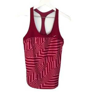 Nike Striped Racerback Active Tank